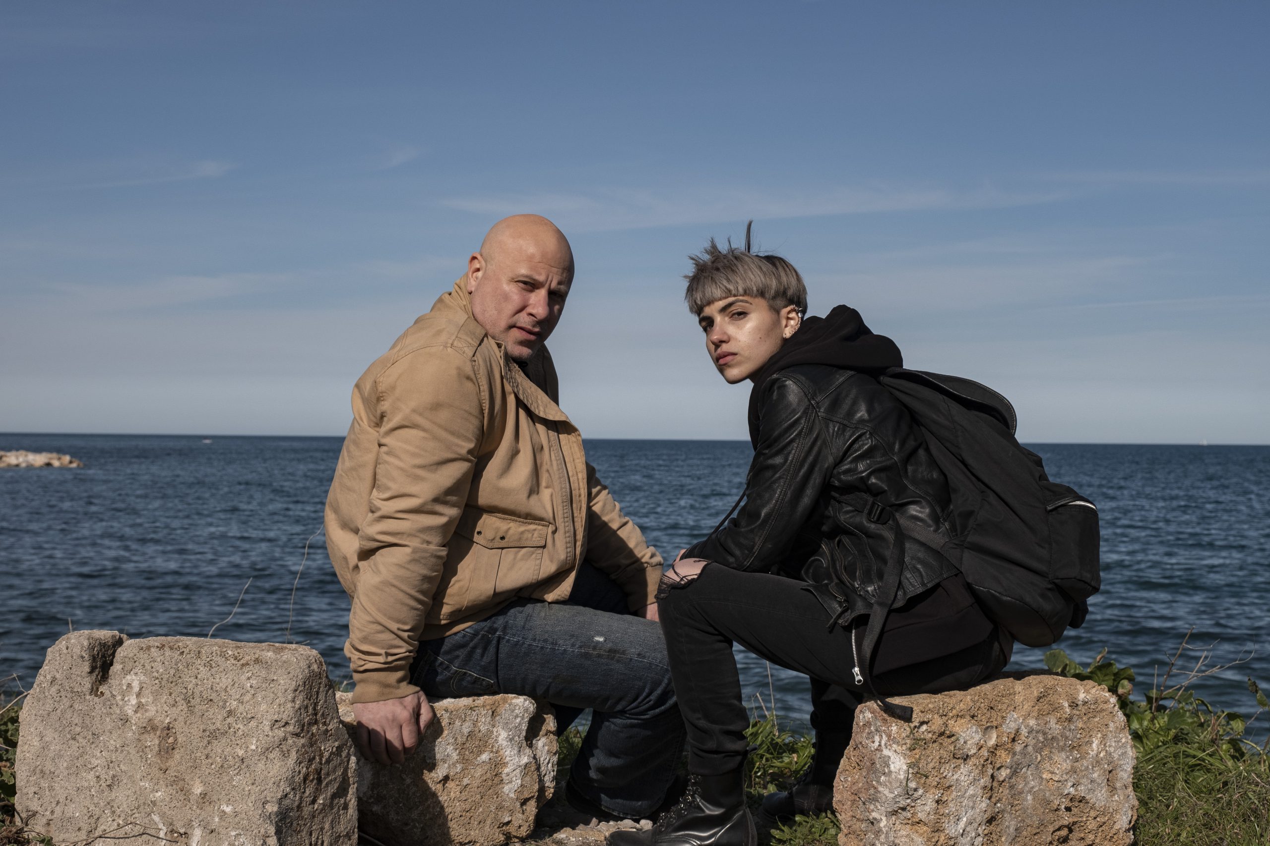 Vincenzo Pirrotta y Selene Caramazza, en Rompehuesos
