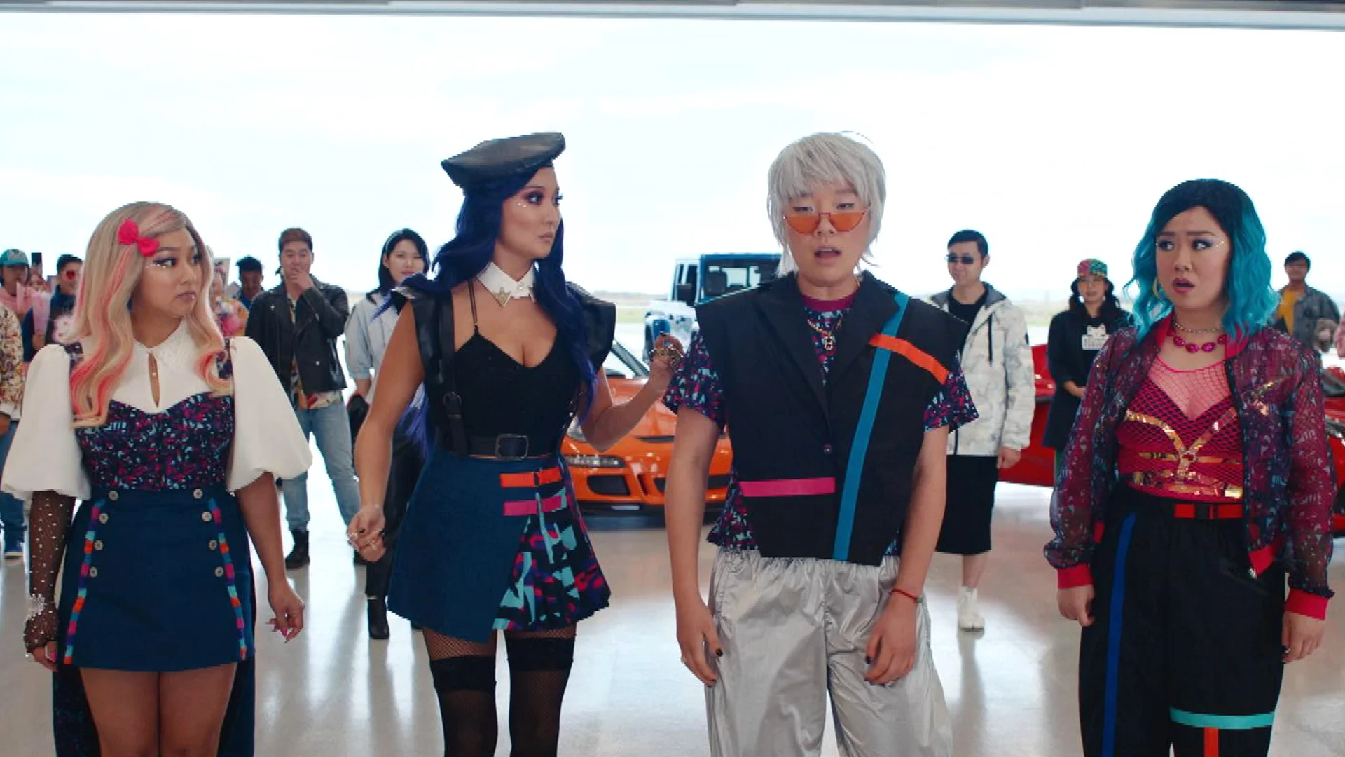 Escena de Locas en Apuros