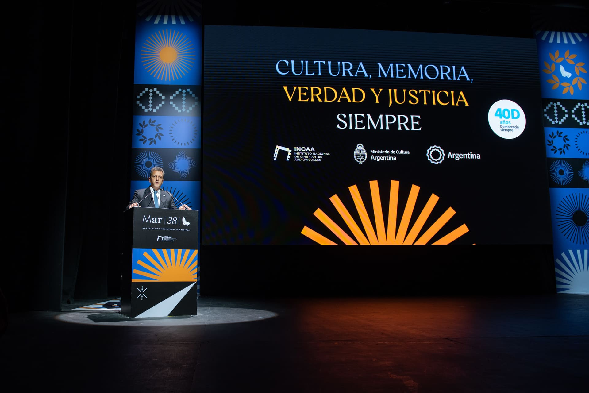 Presentación del Festival Internacional de Cine de Mar del Plata
