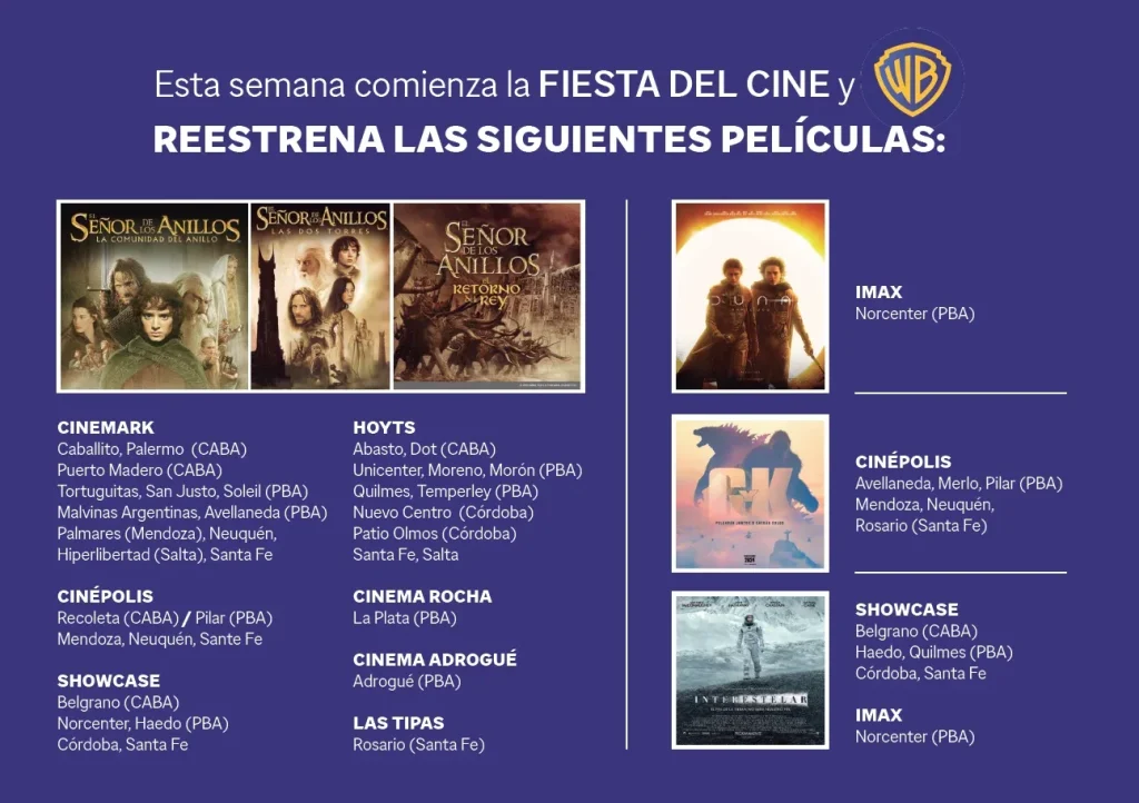 Fiesta del Cine 2025