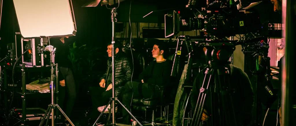 Foto del backstage